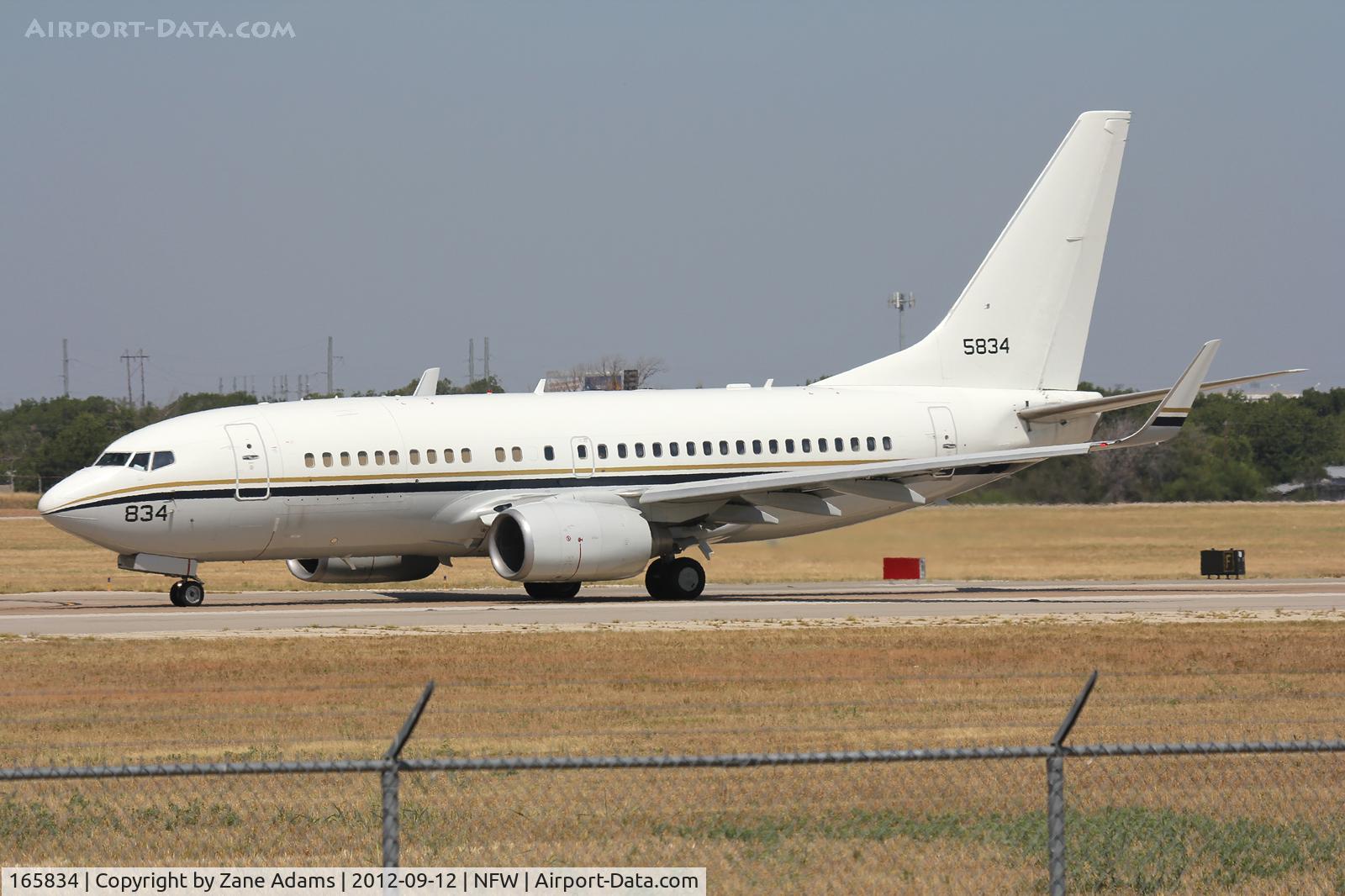 165834, 2002 Boeing C-40A Clipper C/N 32598, At NAS JRB Fort Worth