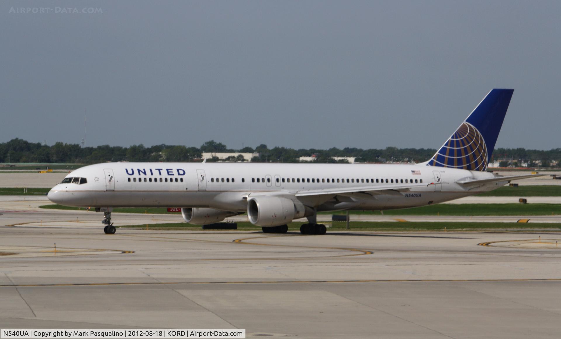 N540UA, 1991 Boeing 757-222 C/N 25252, Boeing 757-200