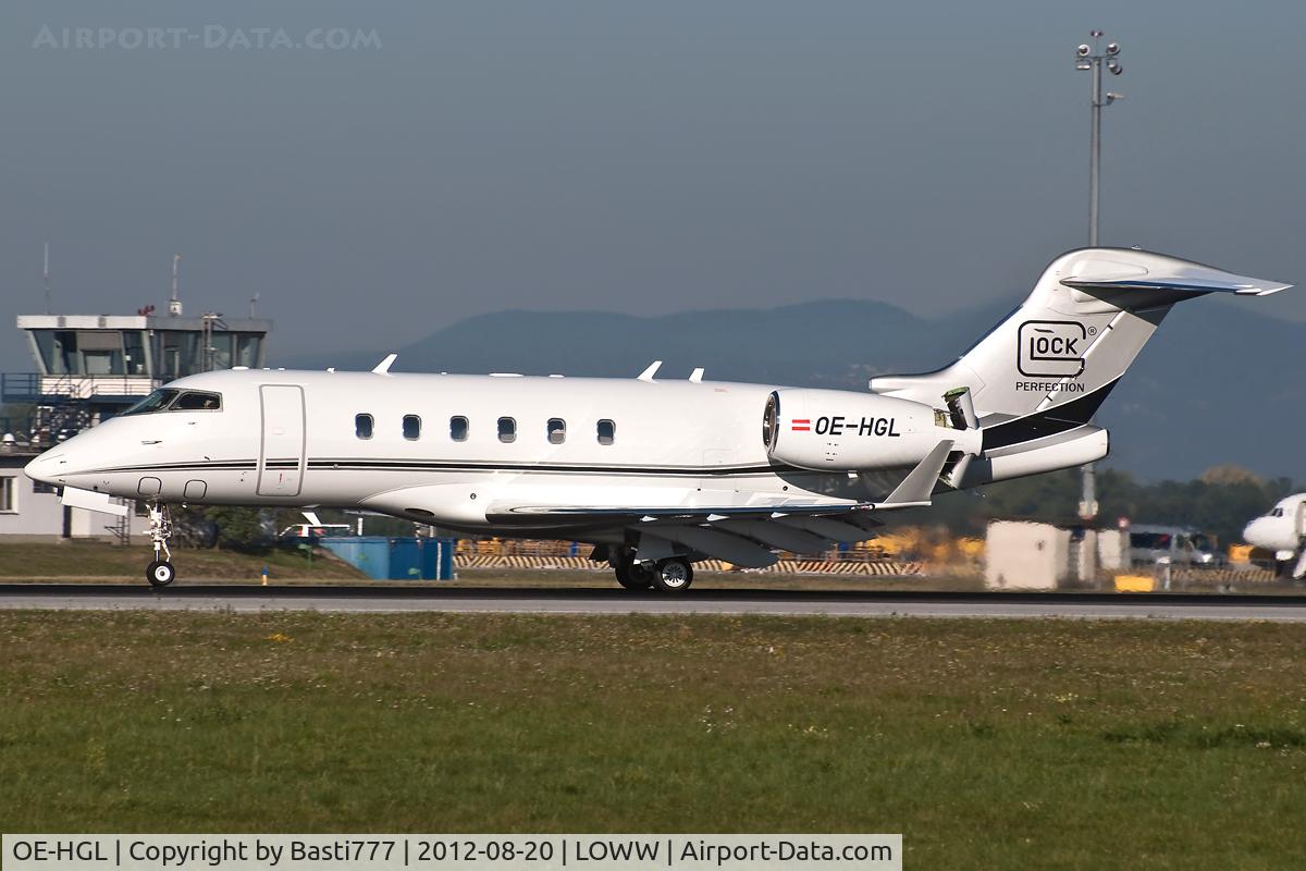 OE-HGL, 2011 Bombardier Challenger 300 (BD-100-1A10) C/N 20335, OE-HGL@VIE