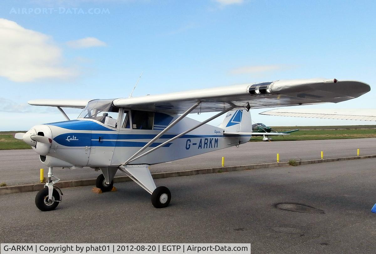 G-ARKM, 1961 Piper PA-22-108 Colt Colt C/N 22-8313, AT EGTP
