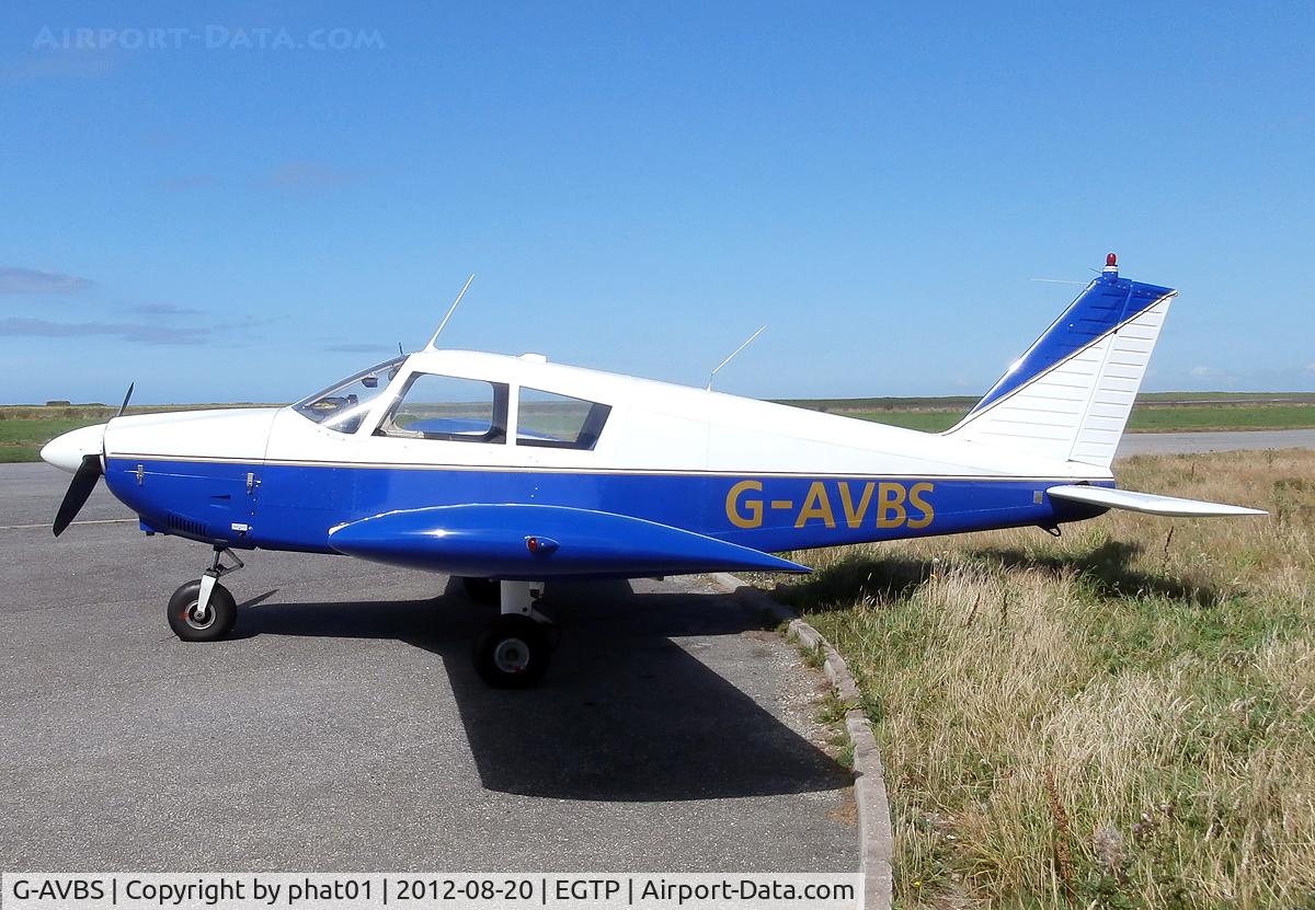 G-AVBS, 1967 Piper PA-28-180 Cherokee C/N 28-3938, AT EGTP