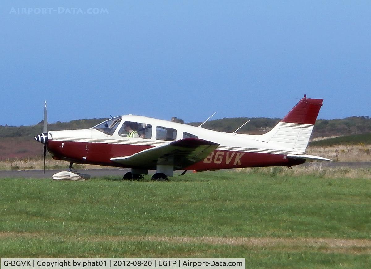 G-BGVK, 1978 Piper PA-28-161 Cherokee Warrior II C/N 28-7816400, AT EGTP