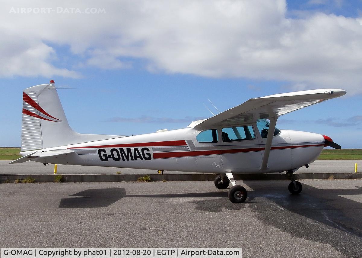 G-OMAG, 1959 Cessna 182B Skylane C/N 52214, AT EGTP