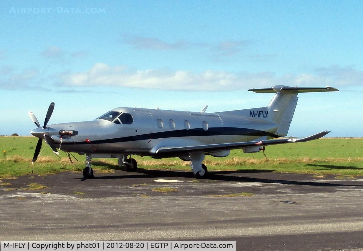 M-IFLY, 2008 Pilatus PC-12/47E C/N 1022, AT EGTP