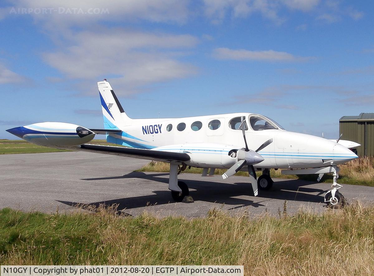N10GY, Cessna 340A C/N 340A0114, AT EGTP