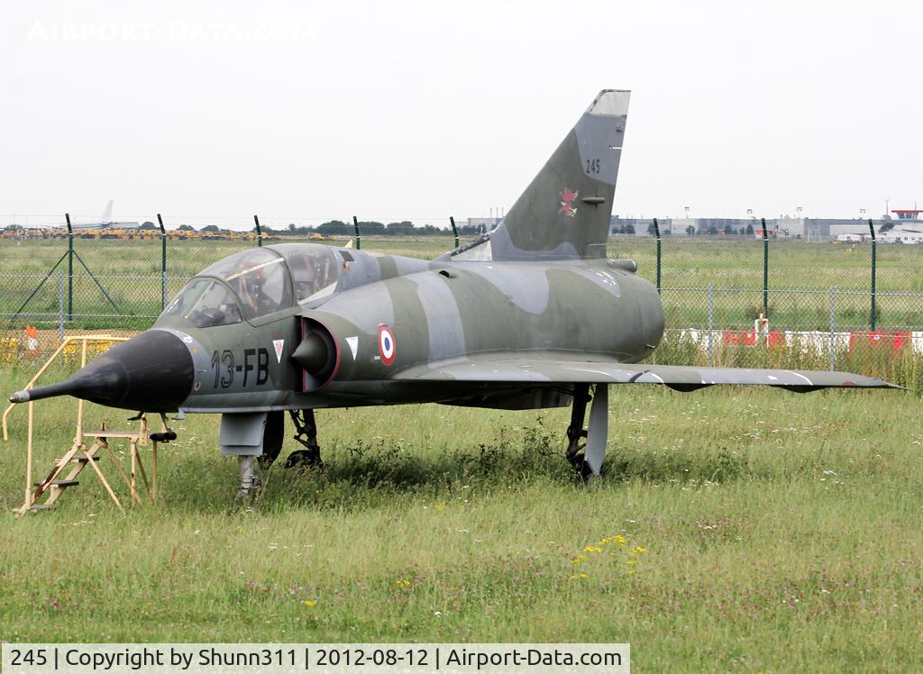 245, Dassault Mirage IIIB-2(RV) C/N 245, Preserved at Delta Museum near Paris-Orly Airport