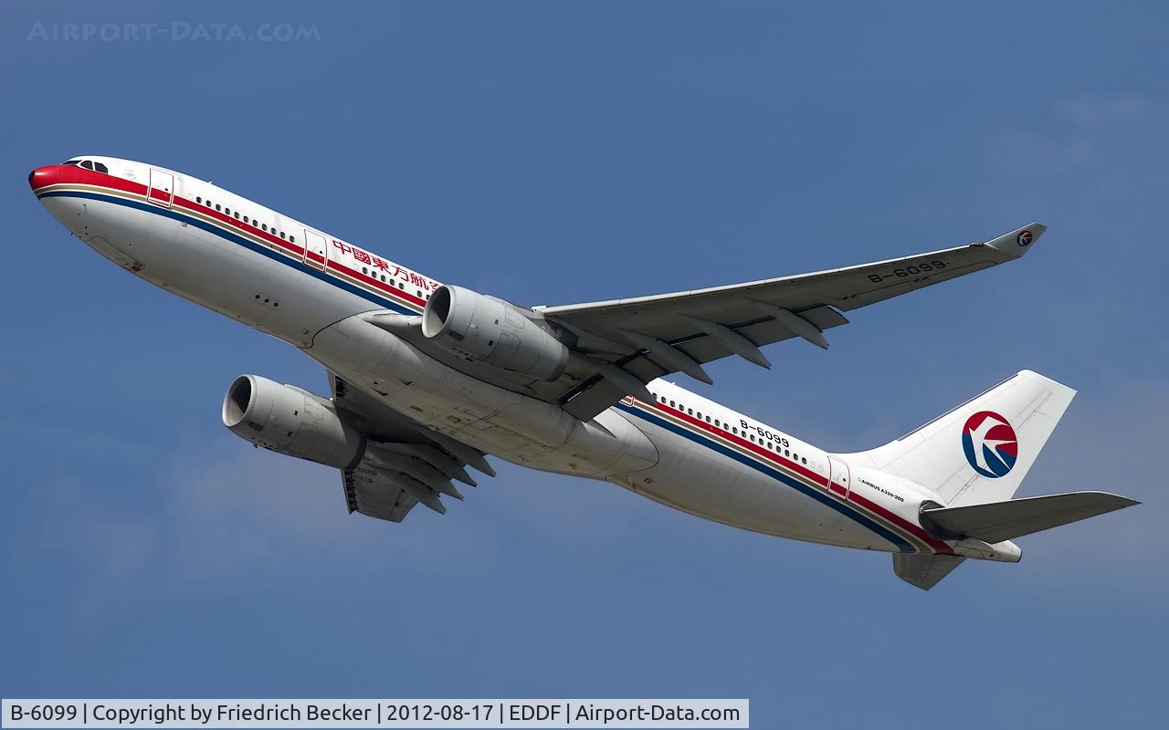 B-6099, 2008 Airbus A330-243 C/N 916, departure from Frankfurt