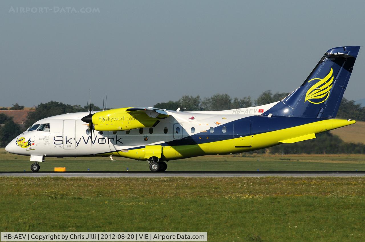HB-AEV, 1995 Dornier 328-110 C/N 3056, SkyWork