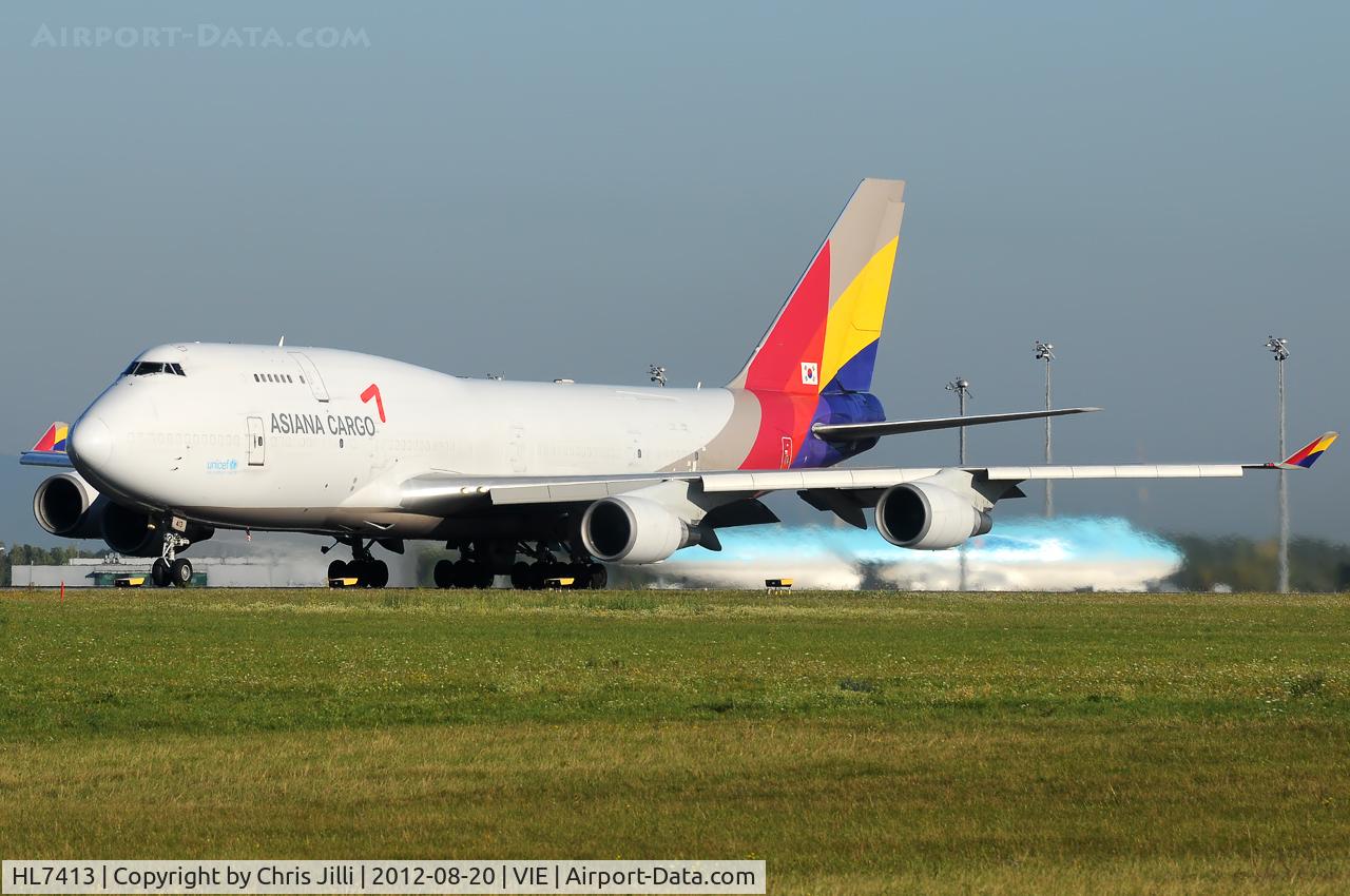 HL7413, 1991 Boeing 747-48ESF C/N 25405, Asiana Cargo