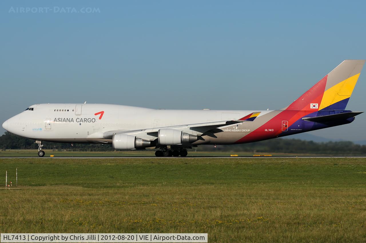 HL7413, 1991 Boeing 747-48ESF C/N 25405, Asiana Cargo