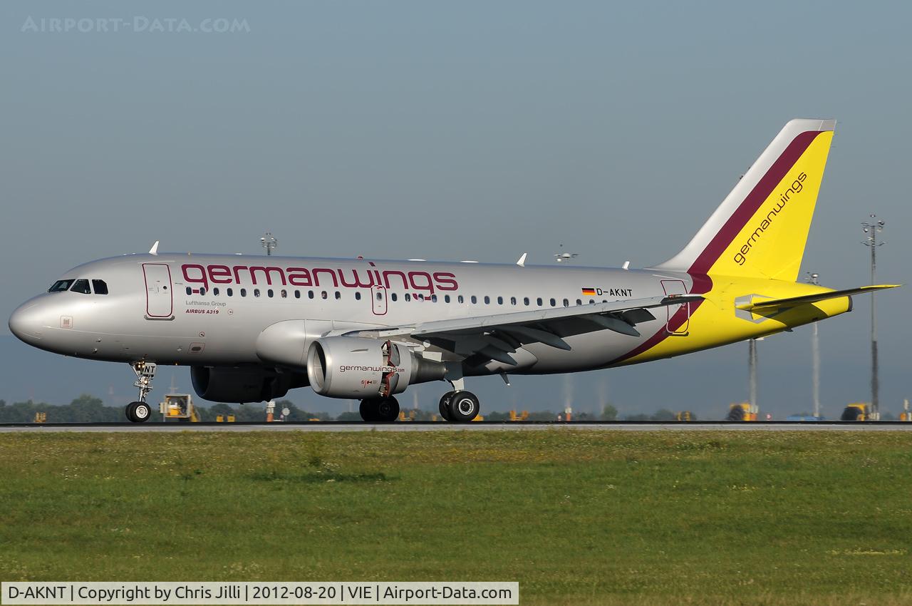 D-AKNT, 2005 Airbus A319-112 C/N 2607, Germanwings