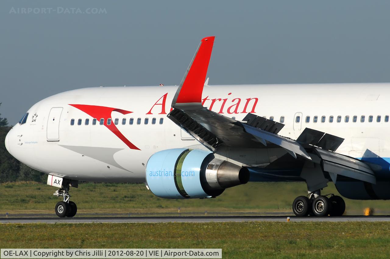 OE-LAX, 1992 Boeing 767-3Z9/ER C/N 27095, Austrian AIrlines