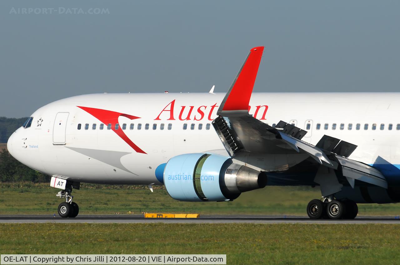 OE-LAT, 1991 Boeing 767-31A C/N 25273, Austrian Airlines