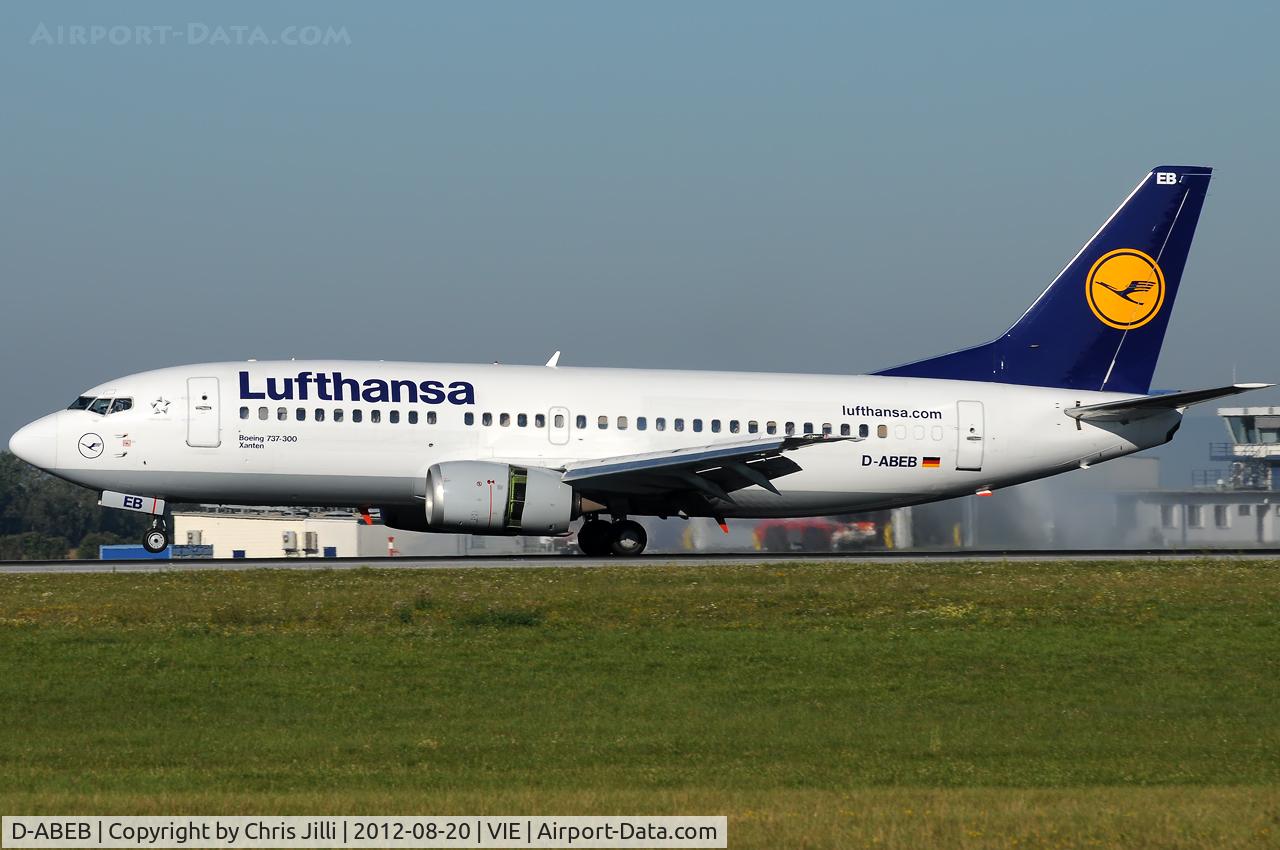 D-ABEB, 1991 Boeing 737-330 C/N 25148, Lufthansa