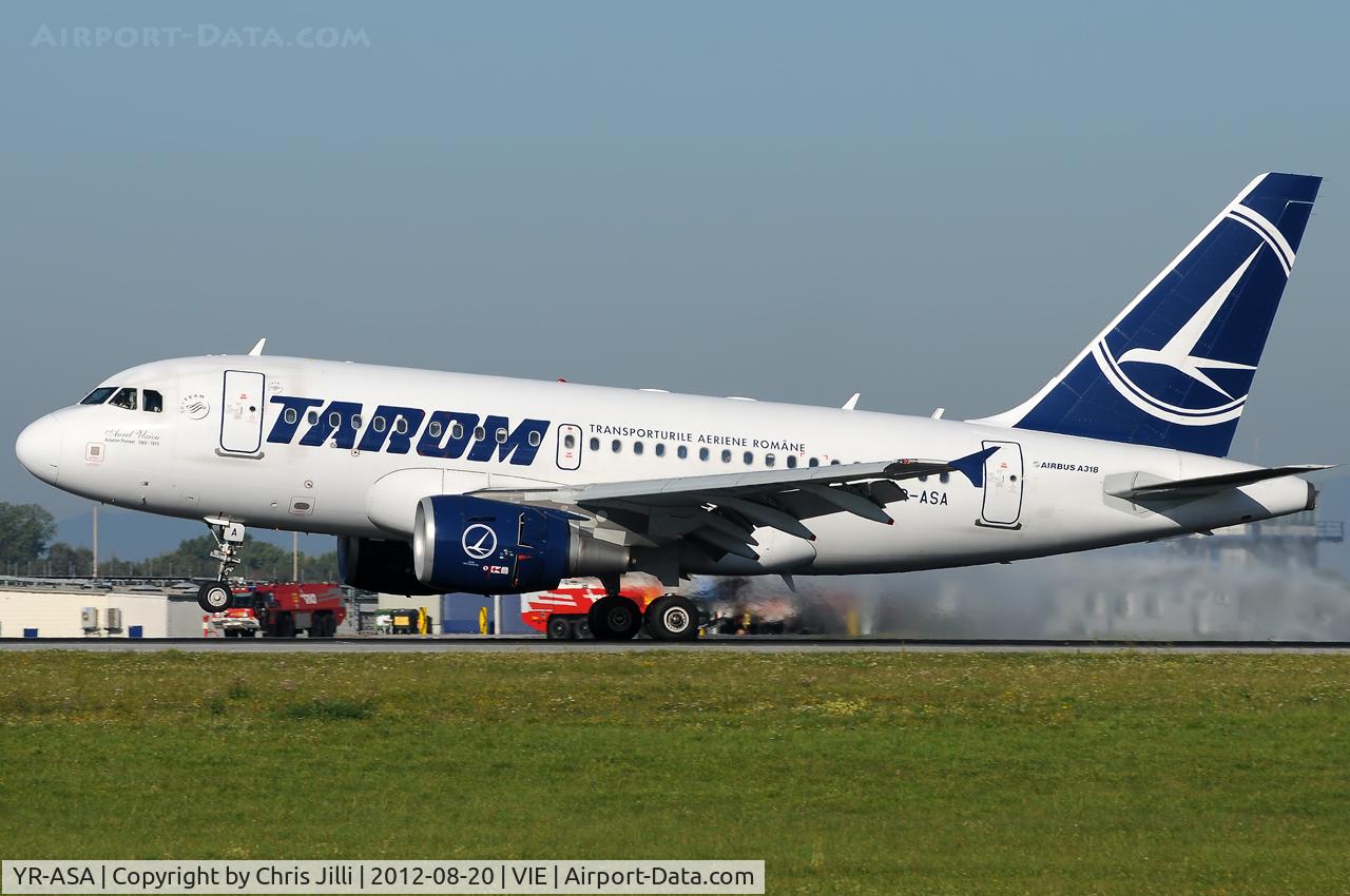 YR-ASA, 2006 Airbus A318-111 C/N 2931, TAROM