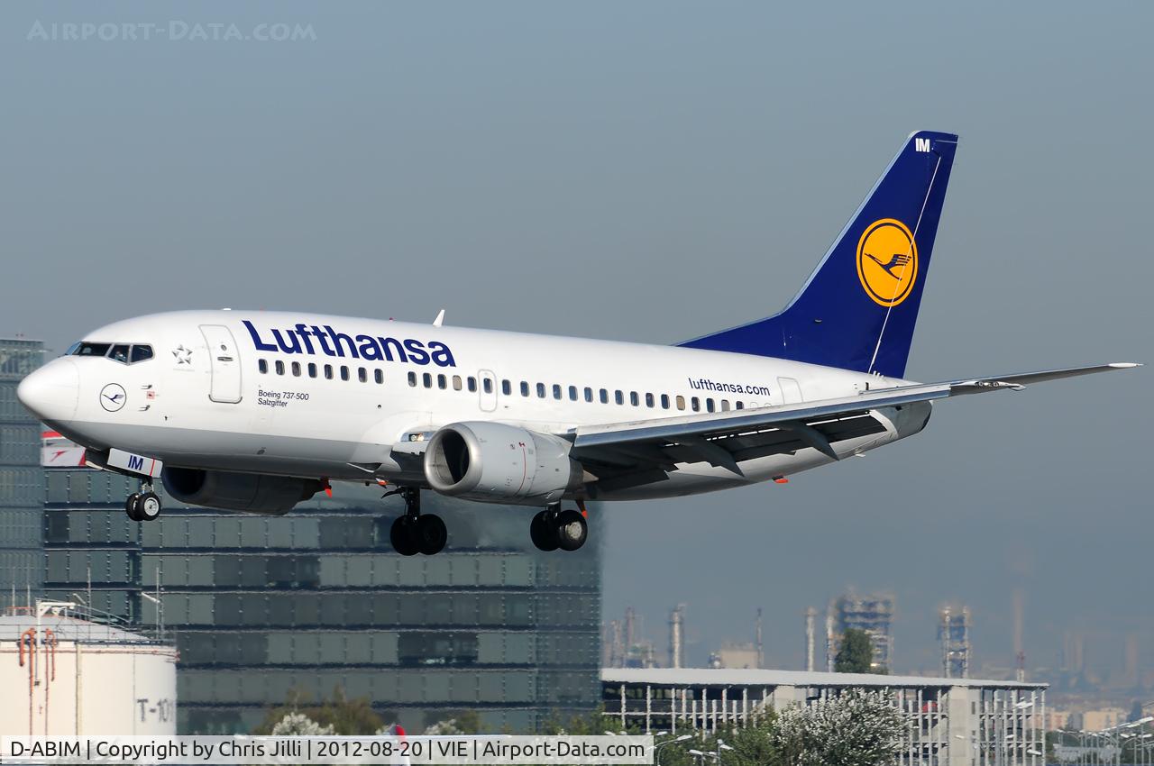 D-ABIM, 1991 Boeing 737-530 C/N 24937, Lufthansa