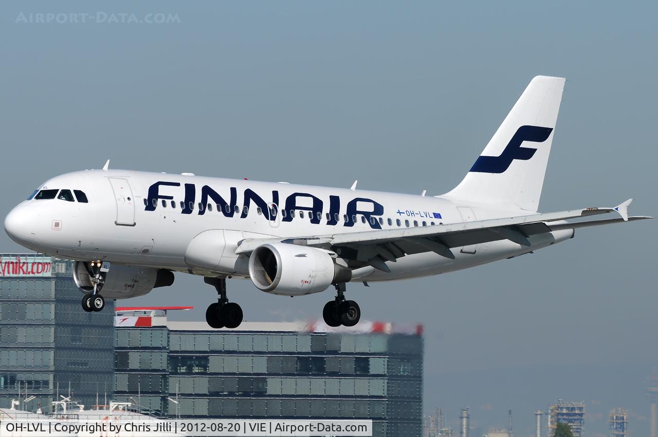 OH-LVL, 2004 Airbus A319-112 C/N 2266, FINNAIR