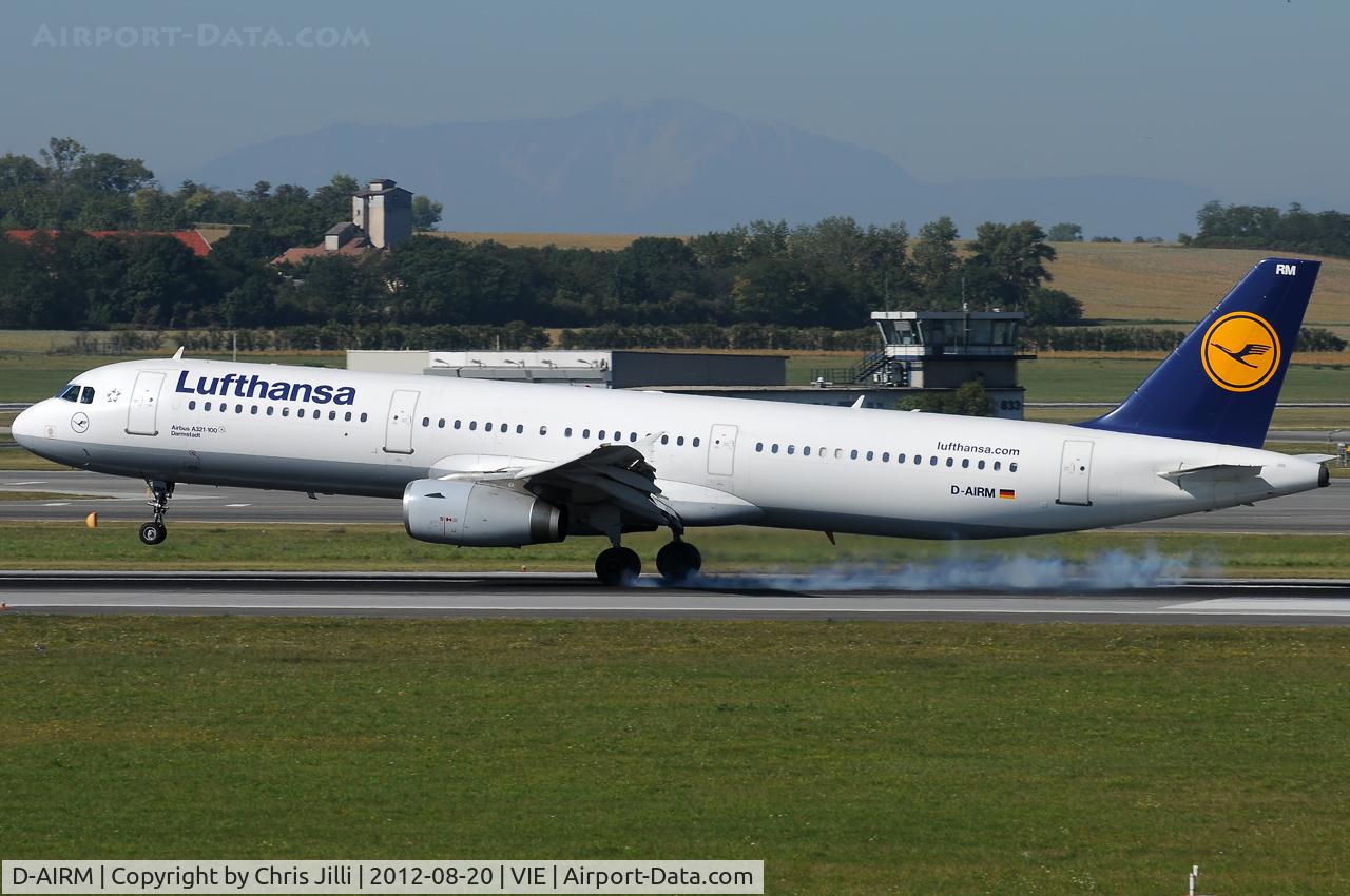 D-AIRM, 1994 Airbus A321-131 C/N 0518, Lufthansa