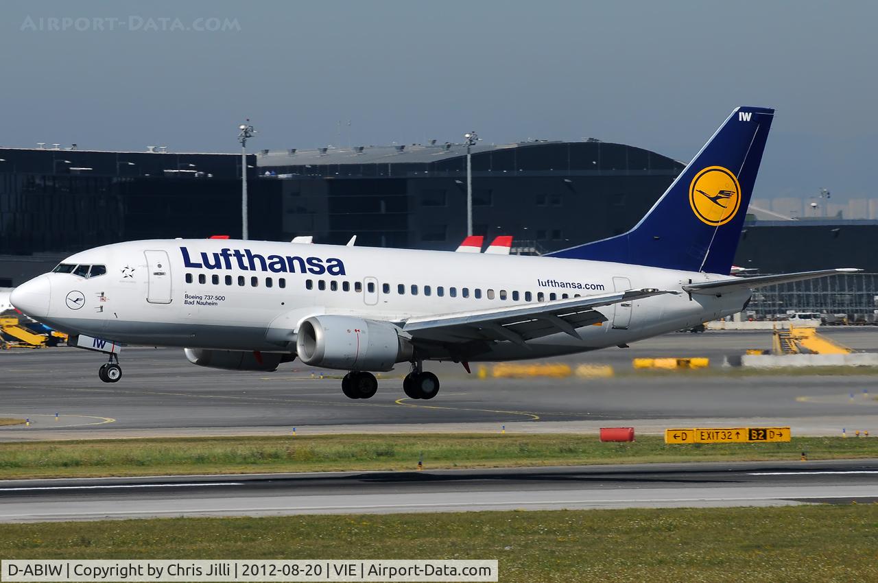D-ABIW, 1991 Boeing 737-530 C/N 24945, Lufthansa