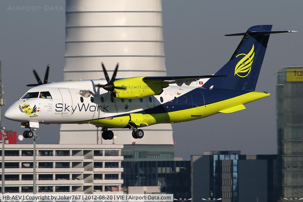 HB-AEV, 1995 Dornier 328-110 C/N 3056, SkyWorks