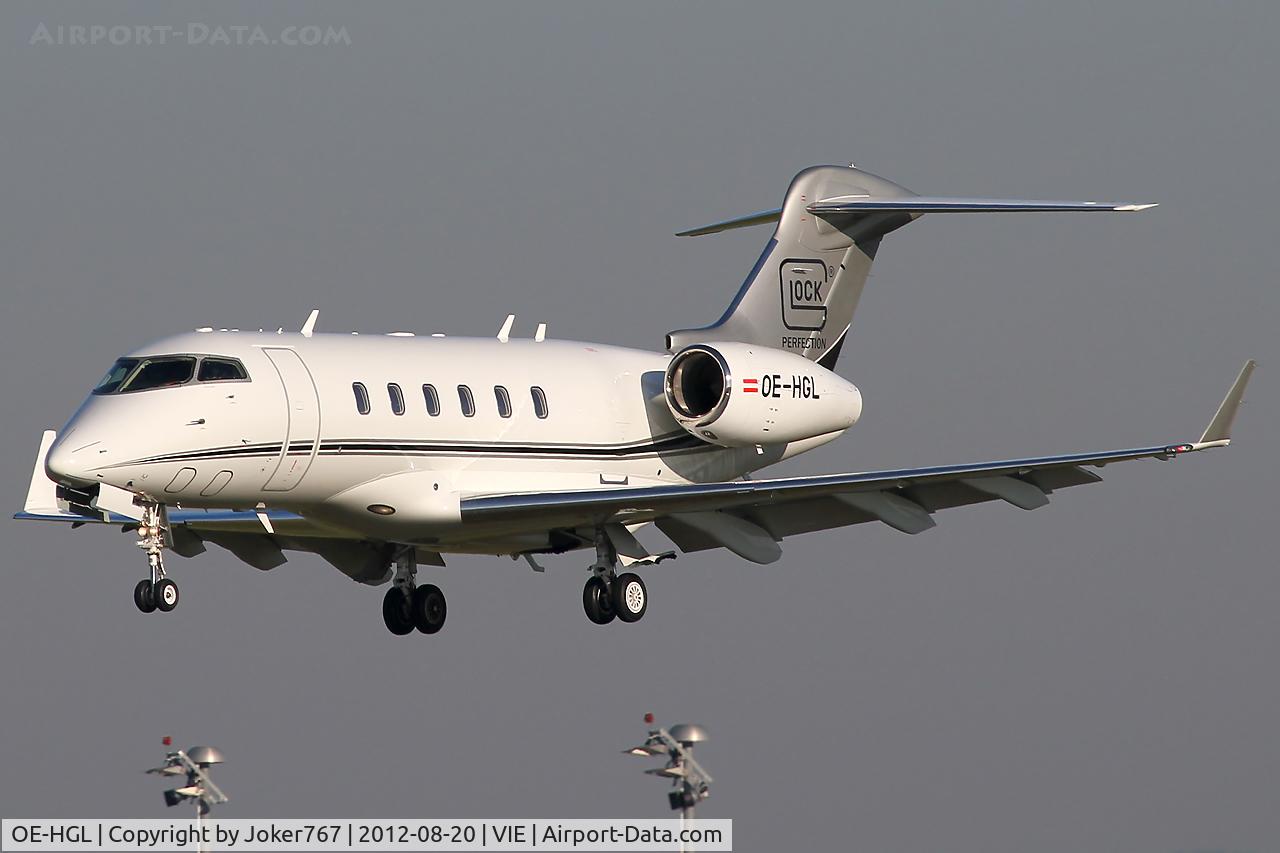 OE-HGL, 2011 Bombardier Challenger 300 (BD-100-1A10) C/N 20335, Glock