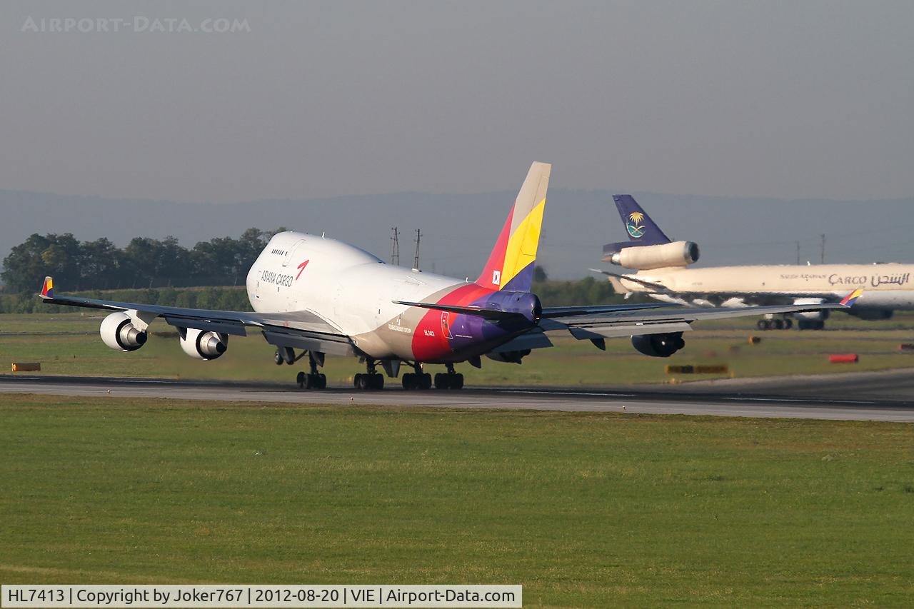 HL7413, 1991 Boeing 747-48ESF C/N 25405, Asiana Cargo