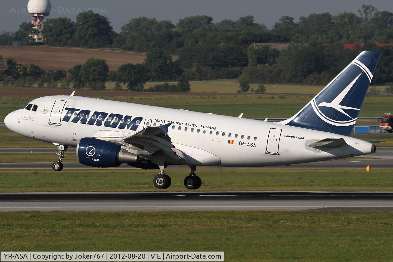 YR-ASA, 2006 Airbus A318-111 C/N 2931, Tarom