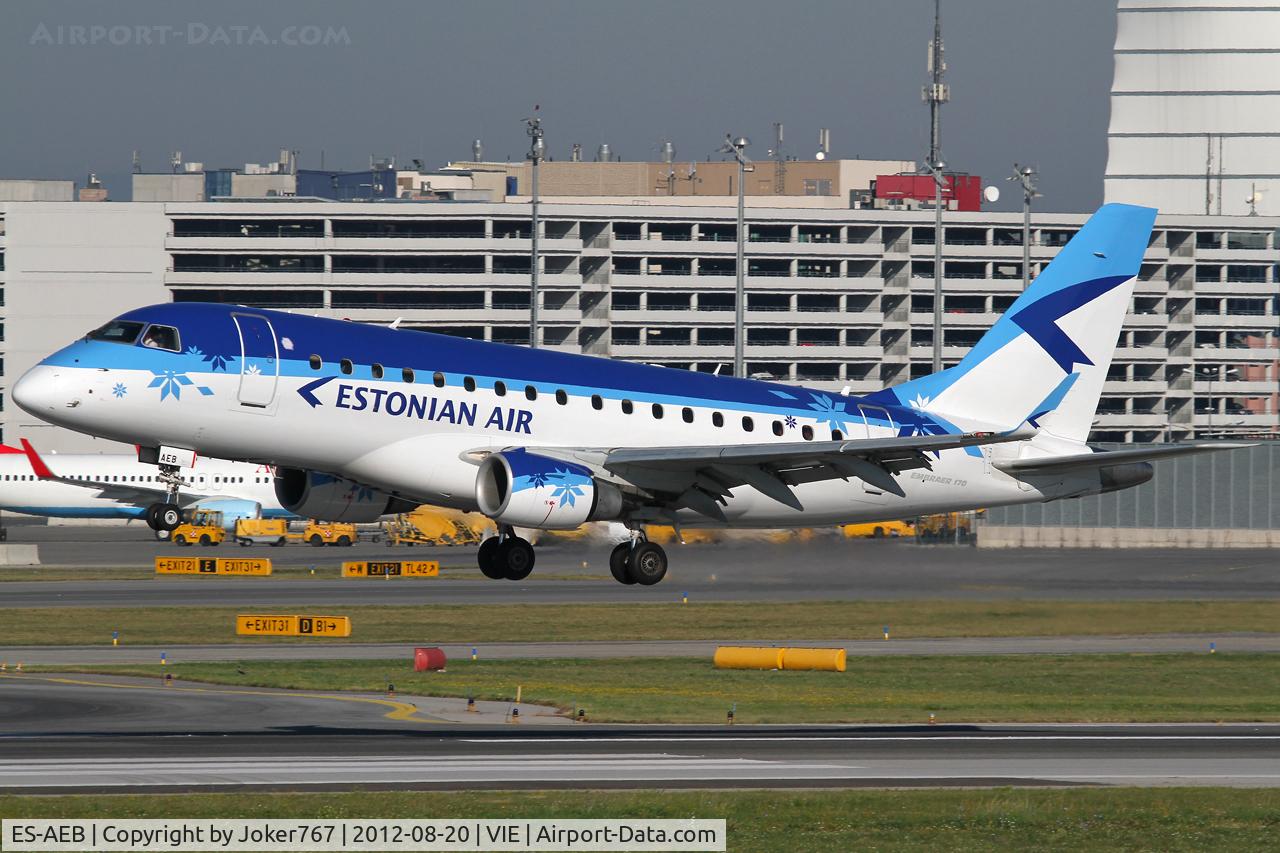 ES-AEB, 2005 Embraer 170LR (ERJ-170-100LR) C/N 17000106, Estonian Air
