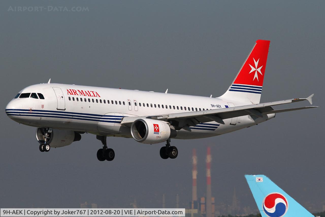 9H-AEK, 2004 Airbus A320-211 C/N 2291, Air Malta