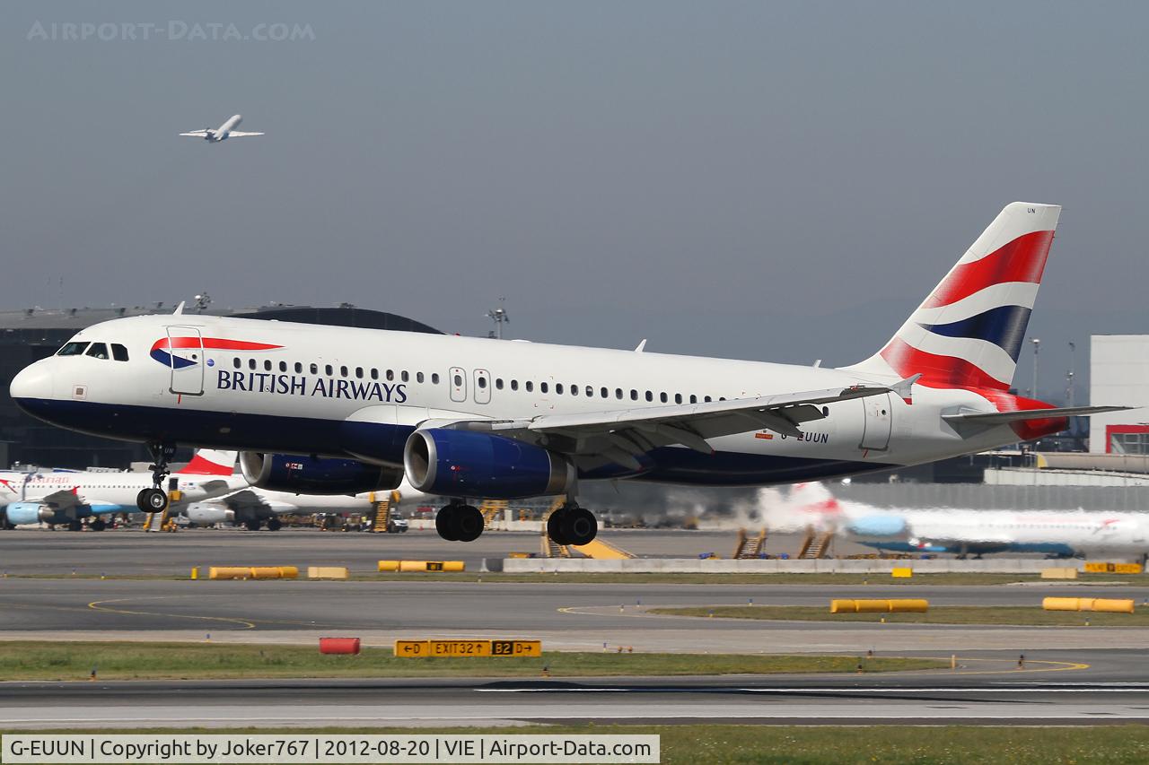 G-EUUN, 2003 Airbus A320-232 C/N 1910, British Airways