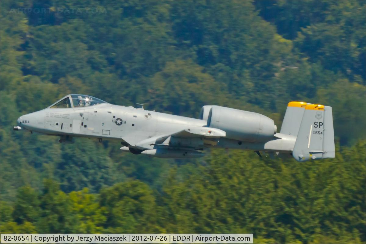 82-0654, 1982 Fairchild Republic A-10C Thunderbolt II C/N A10-0702, Fairchild Republic A-10A