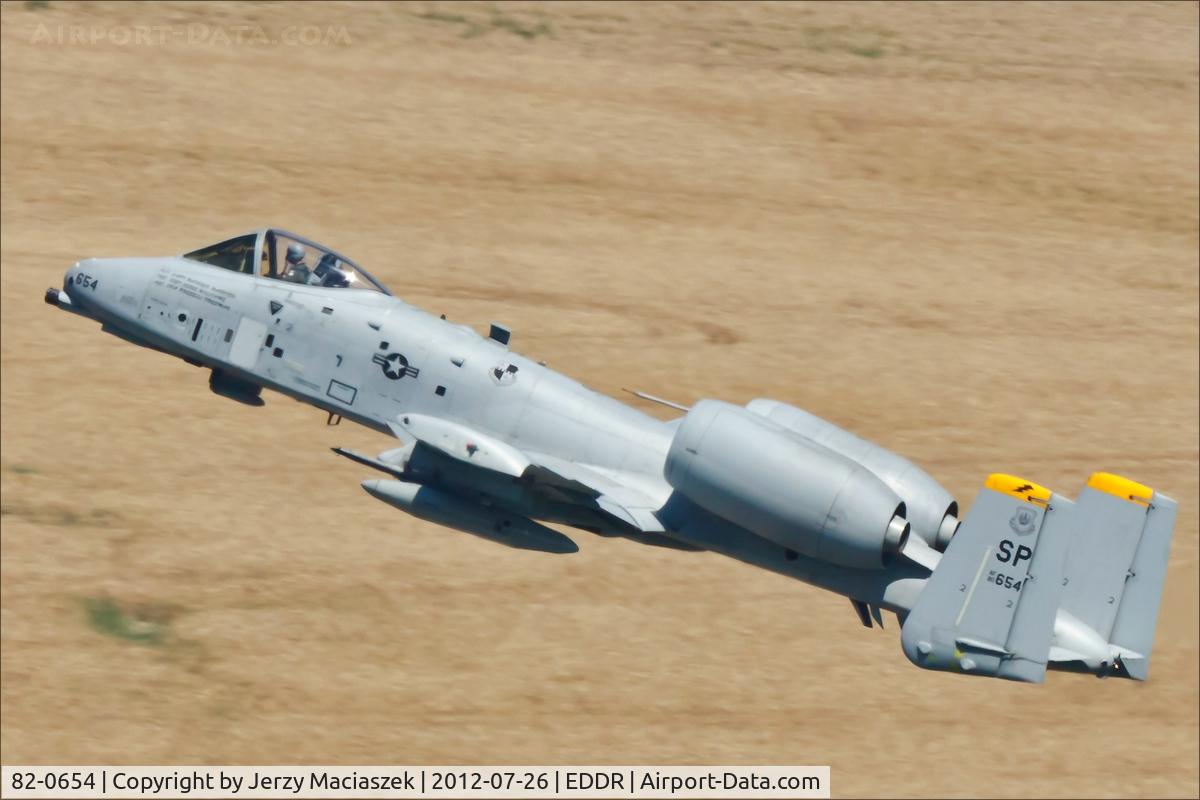 82-0654, 1982 Fairchild Republic A-10C Thunderbolt II C/N A10-0702, Fairchild Republic A-10A