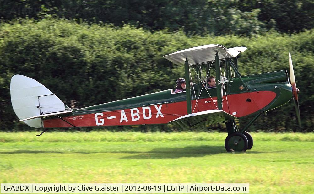 G-ABDX, 1931 De Havilland DH.60G Gipsy Moth C/N 1294, Ex: G-ABDX > (CH-405) > HB-UAS > G-ABDX - Originally owned to, S/Ldr D.S.Don in August 1930 and currently in private hands since June 1984