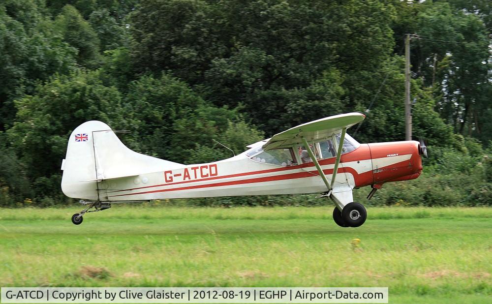G-ATCD, 1965 Beagle D-5/180 Husky C/N 3683, Originally owned to, Shackleton Aviation Ltd in March 1965 and currently in private hands since November 1998.