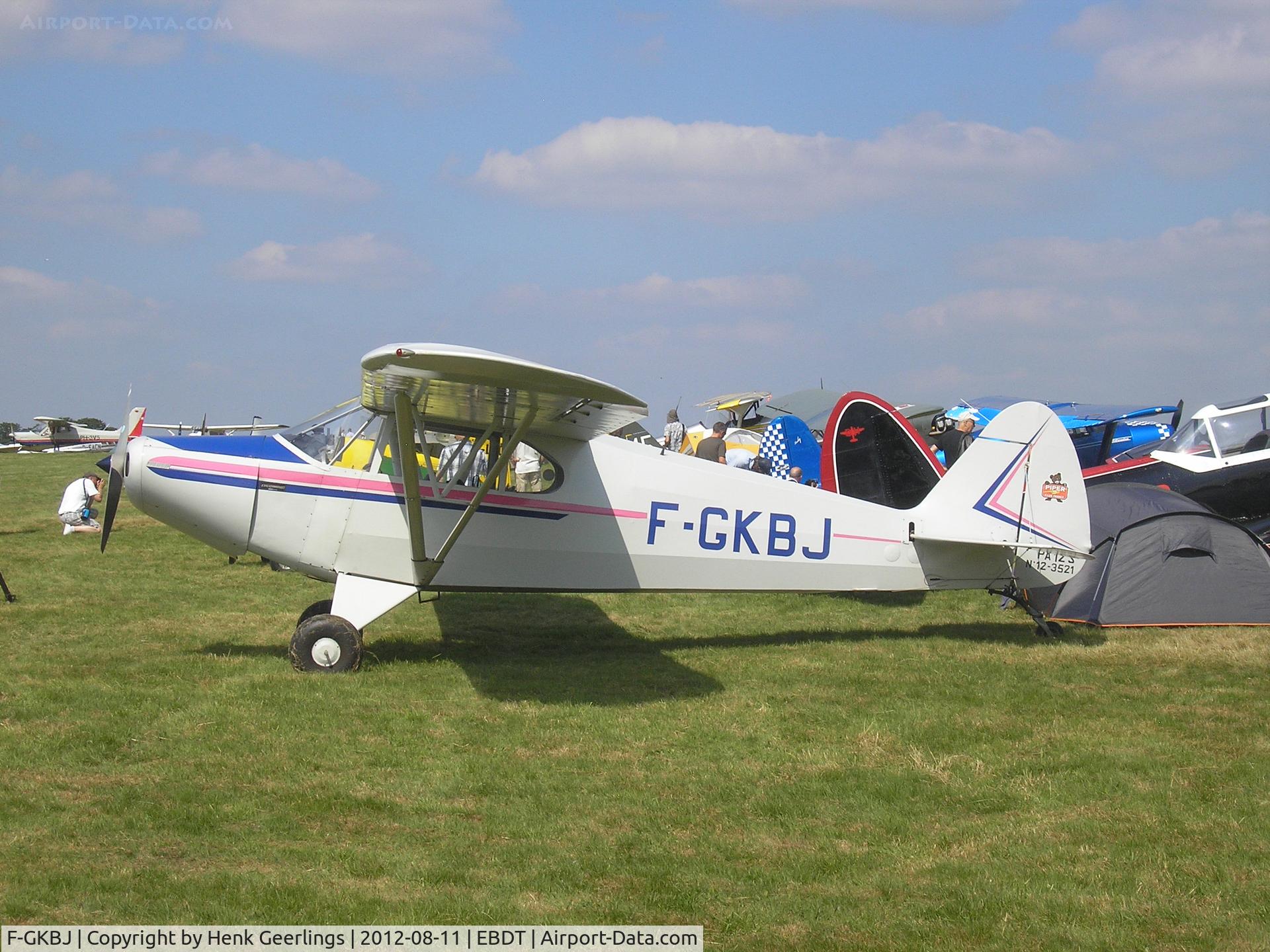 F-GKBJ, 1947 Piper PA-12S Super Cruiser C/N 12-3521, Schaffen Diest Fly In