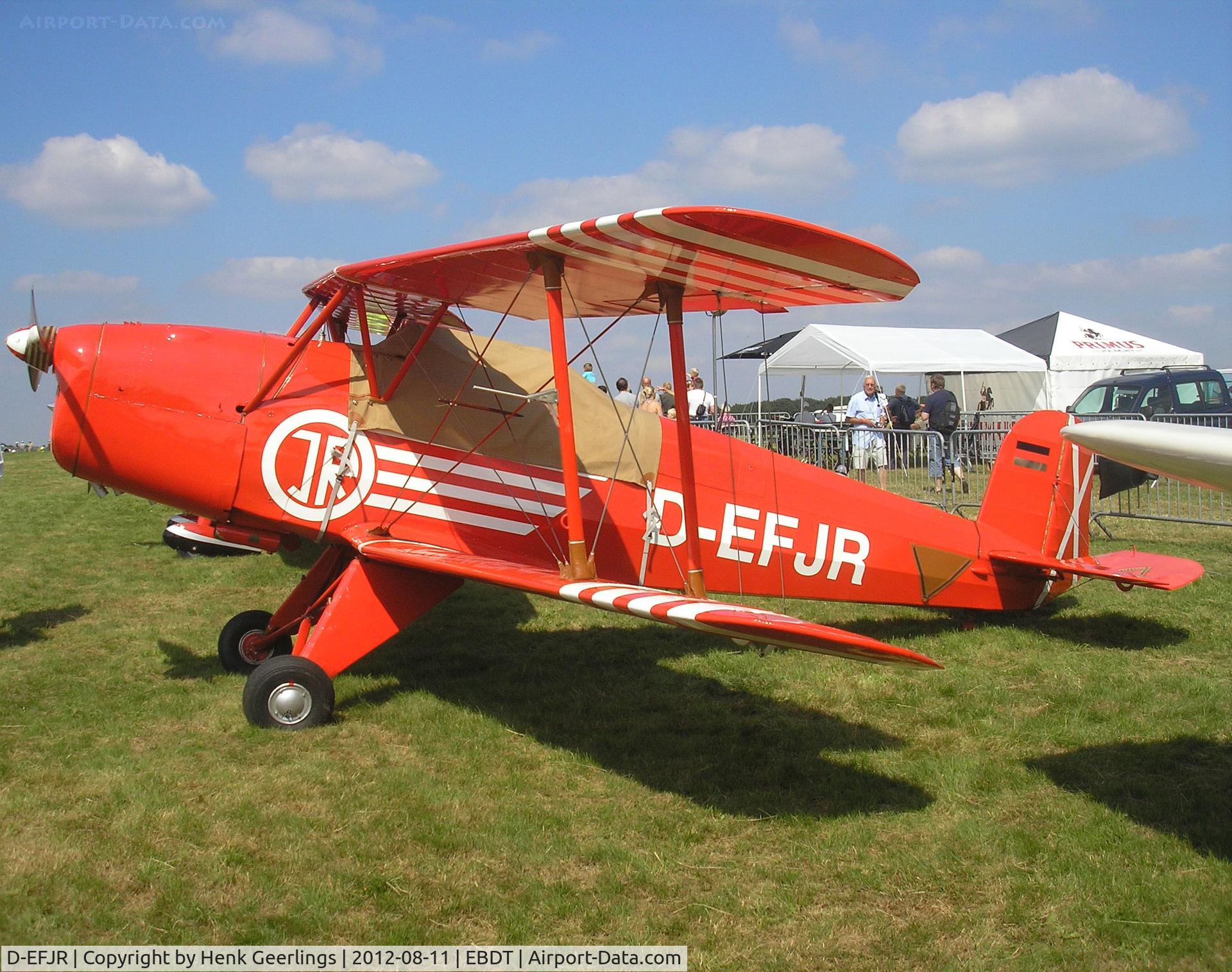 D-EFJR, 1954 CASA 1-131E Jungmann C/N 2072, Schaffen Diest Fly In