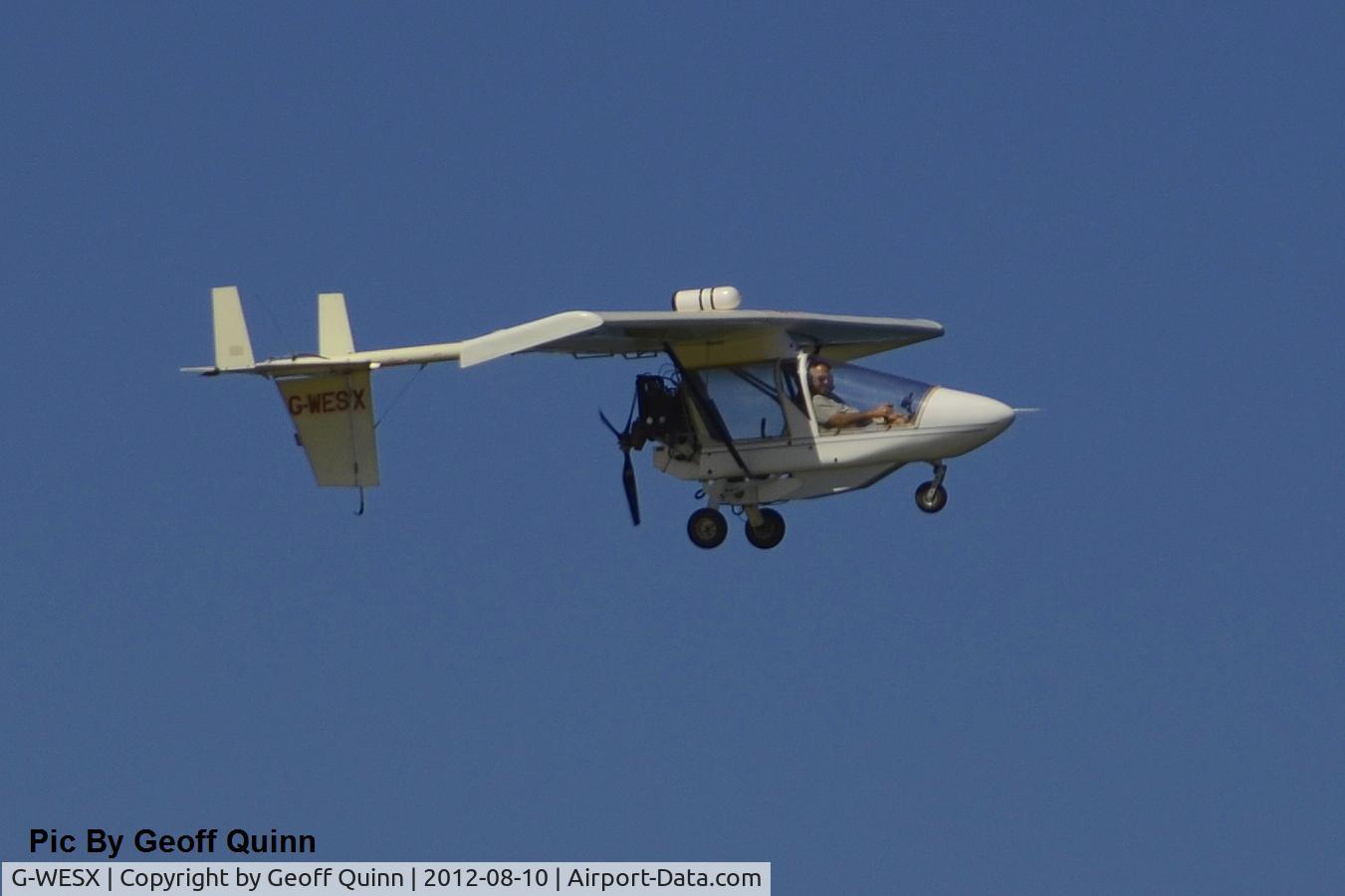 G-WESX, 1991 CFM Streak Shadow C/N PFA 161A-11561, G-WESX , Rhyl North Wales UK
