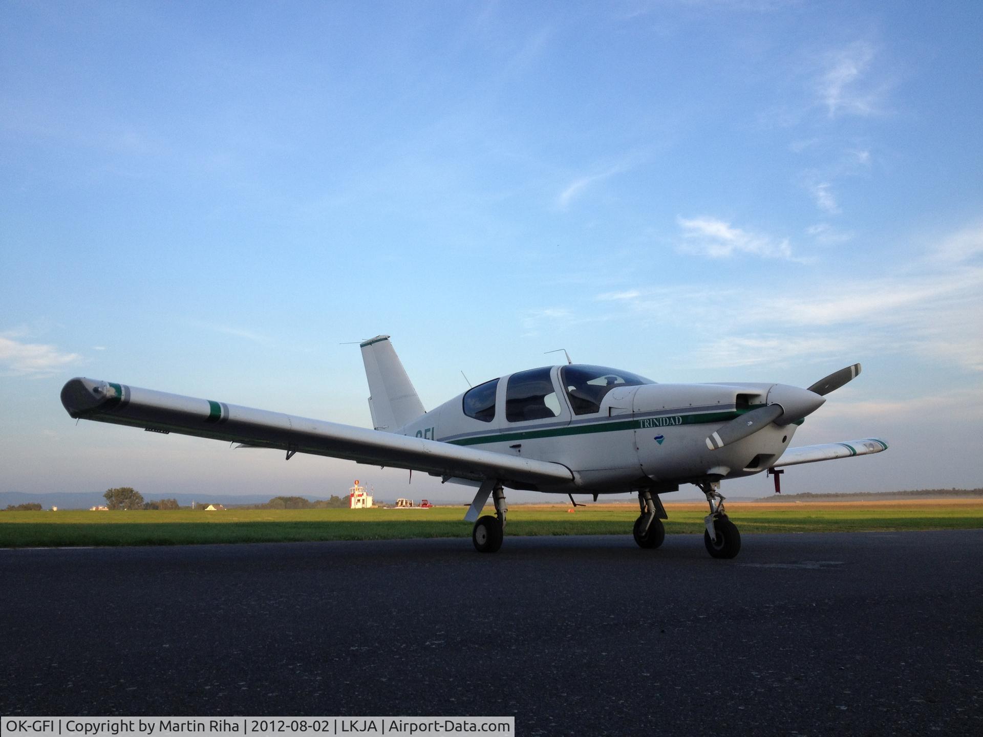 OK-GFI, Socata TB-20 C/N 972, Shortly after getting its new OK registration at LKJA.