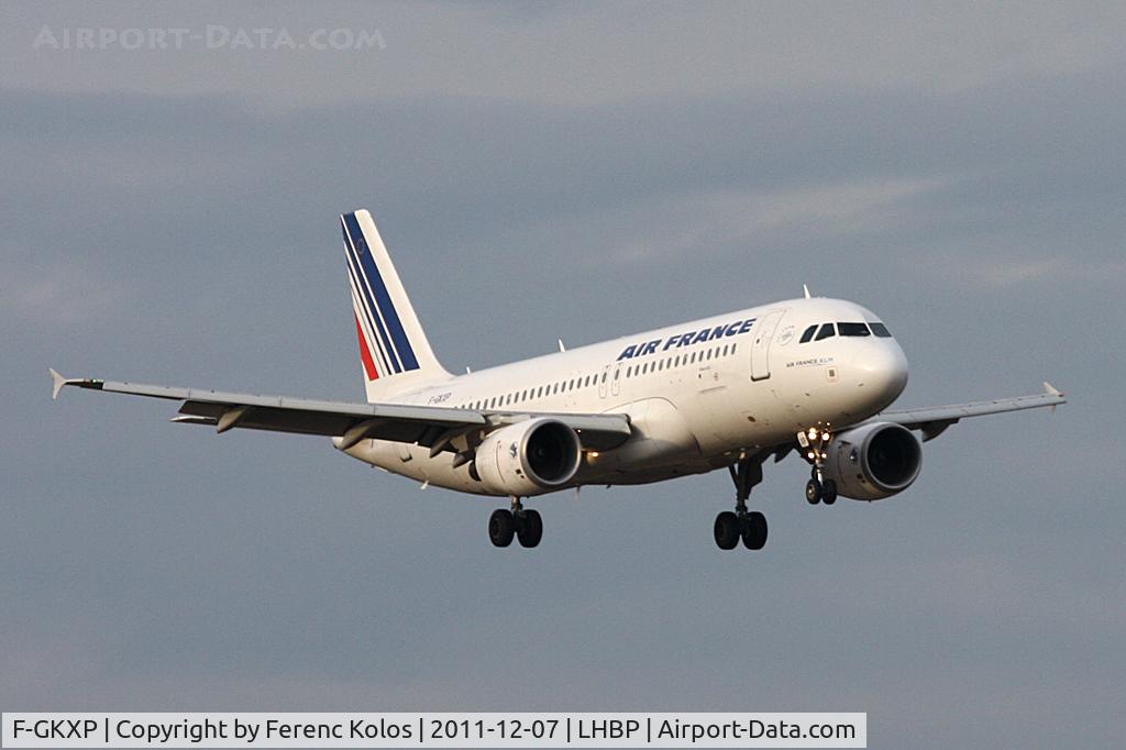 F-GKXP, 2008 Airbus A320-214 C/N 3470, Ferihegy