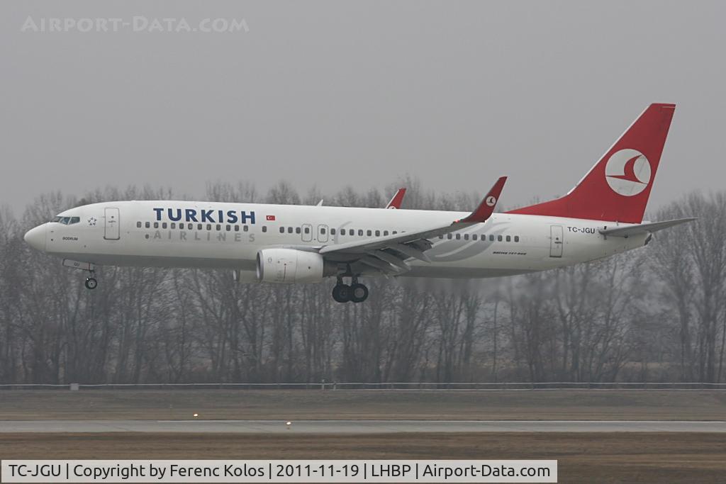 TC-JGU, 2006 Boeing 737-8F2 C/N 34418, Ferihegy