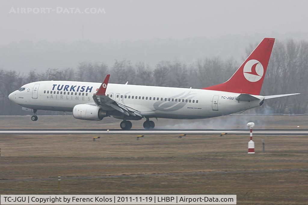TC-JGU, 2006 Boeing 737-8F2 C/N 34418, Ferihegy