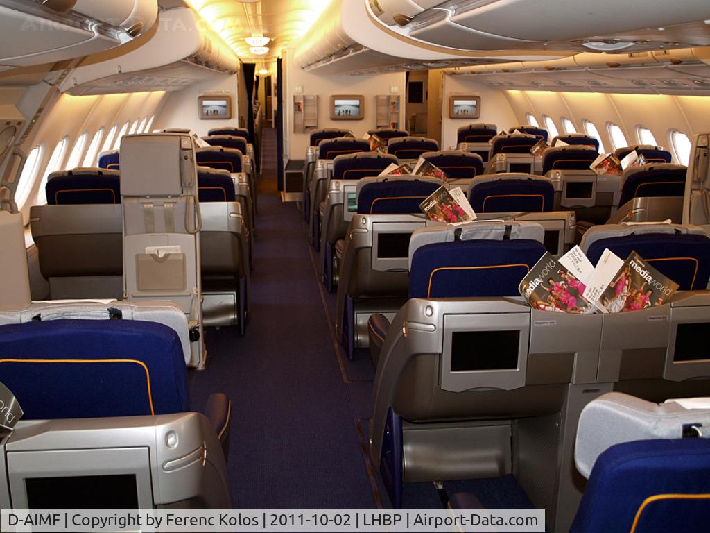 D-AIMF, 2011 Airbus A380-841 C/N 066, Ferihegy
