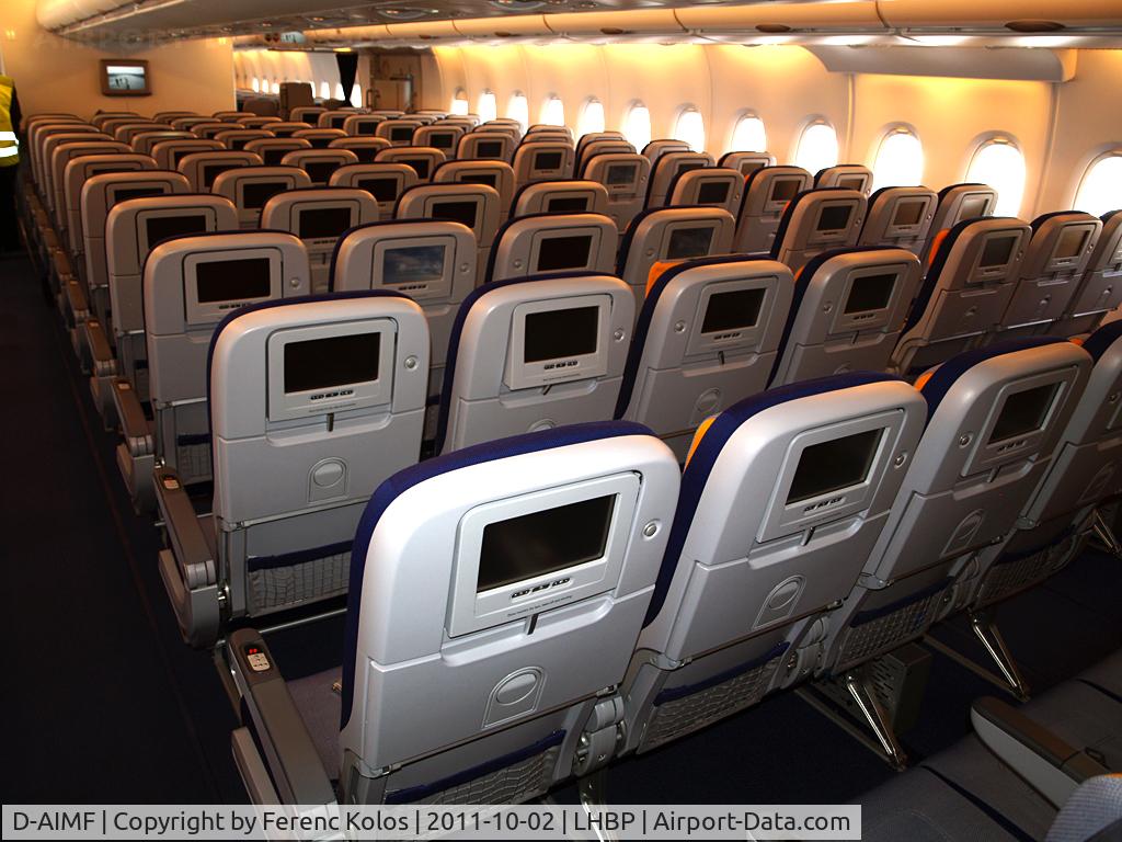 D-AIMF, 2011 Airbus A380-841 C/N 066, Ferihegy