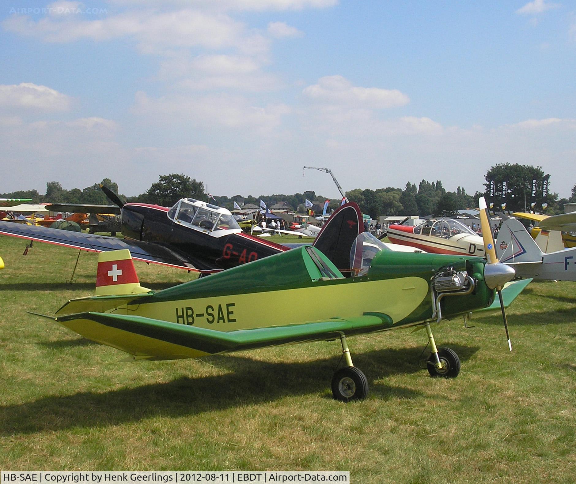 HB-SAE, 1958 Jodel D-9 Bebe Bebe C/N AB-11, Schaffen Diest Fly In