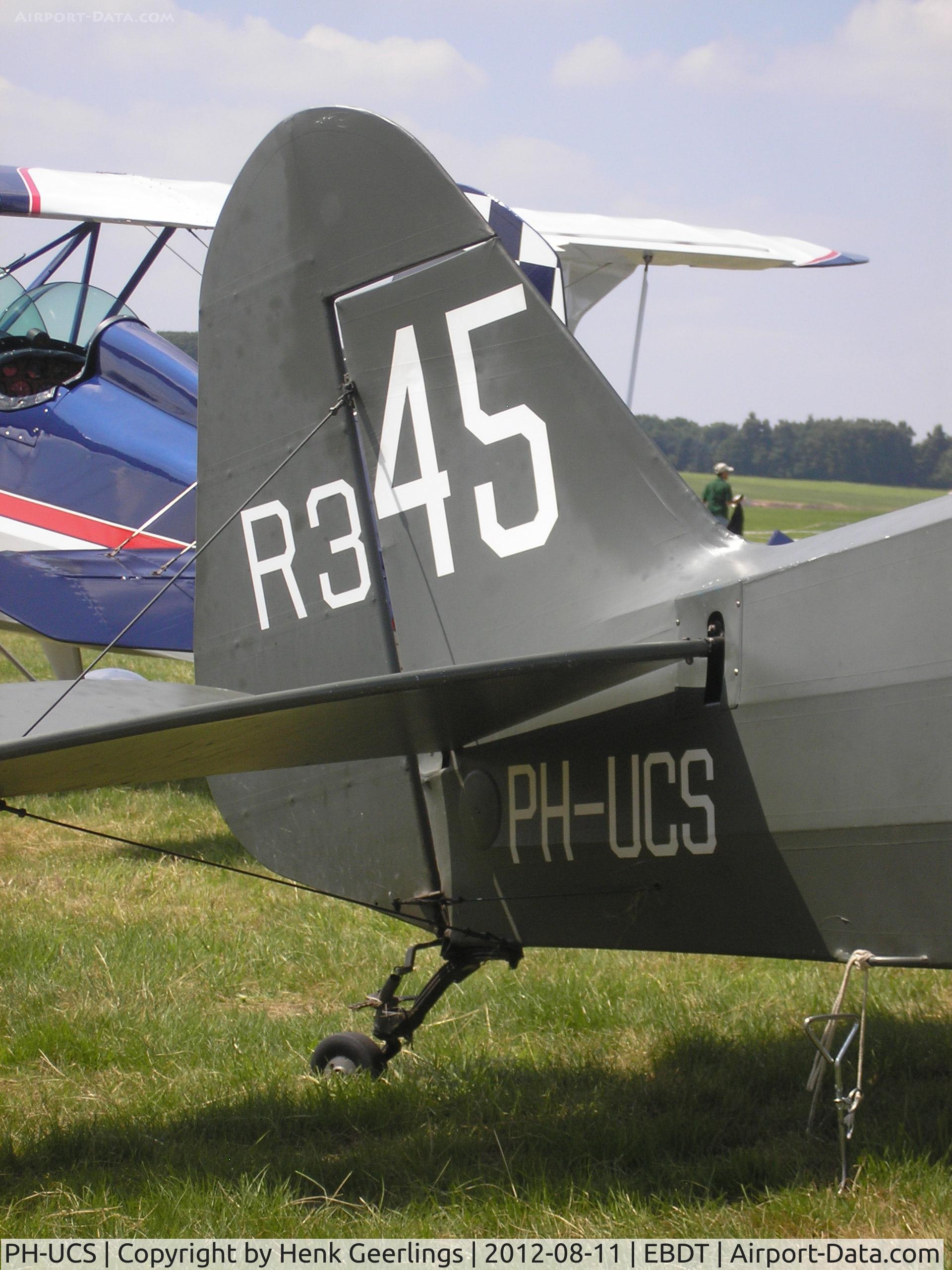 PH-UCS, 1945 Piper L-4J Grasshopper (J3C-65D) C/N 13228, Schaffen Diest Fly In