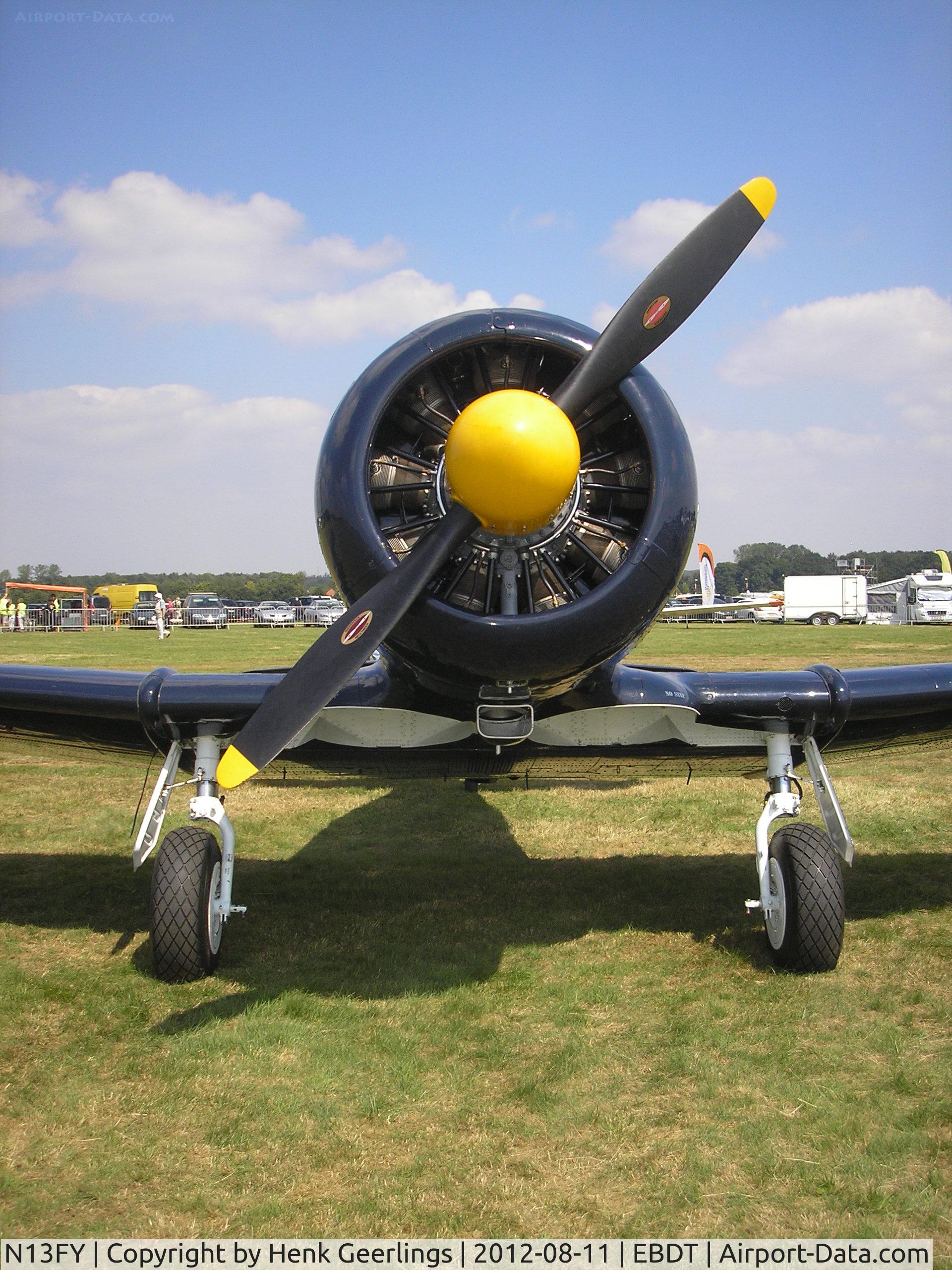 N13FY, 1942 North American AT-6A Texan C/N 78-6922, Schaffen Diest Fly In