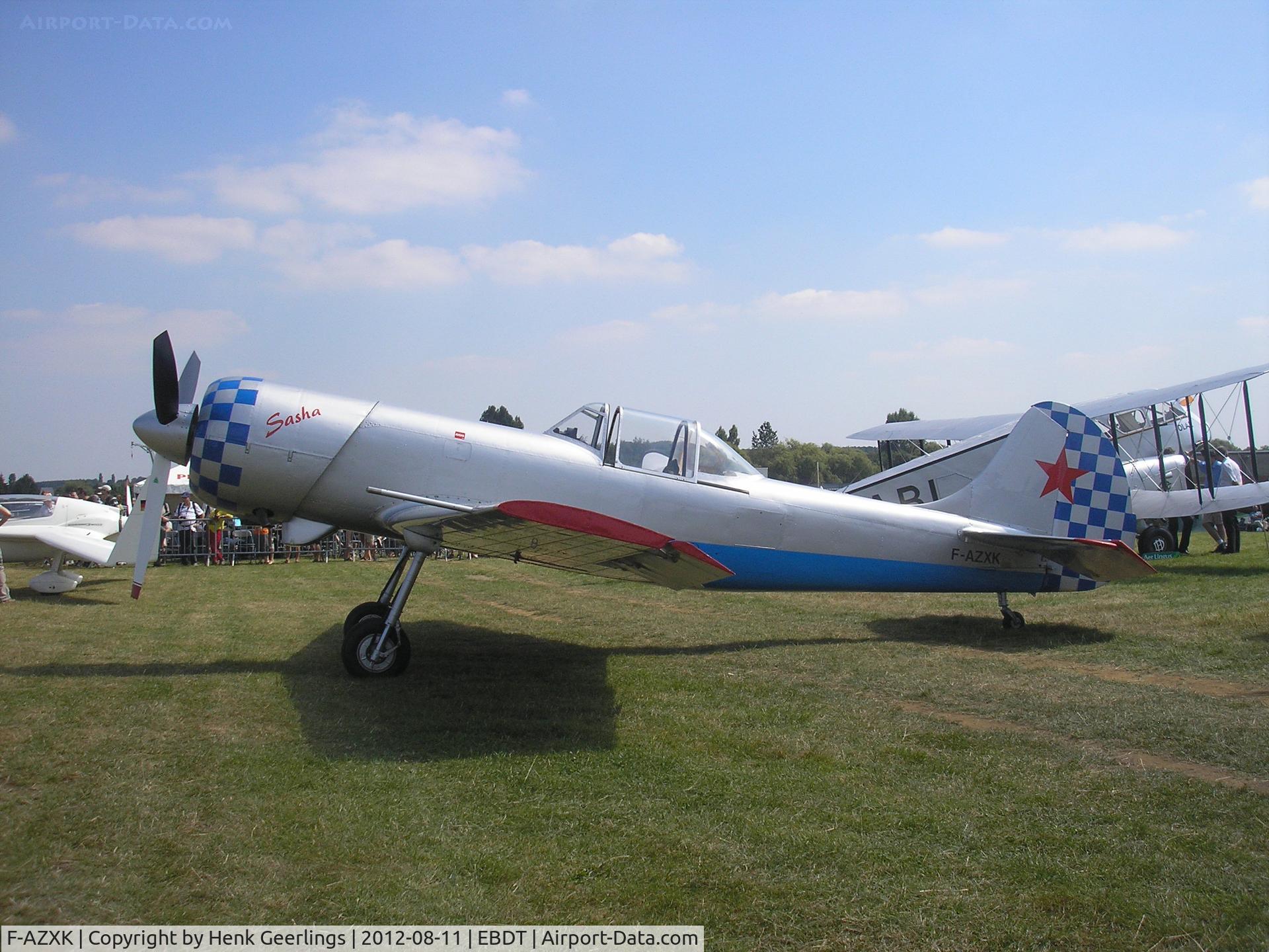F-AZXK, 1986 Yakovlev Yak-50 C/N 863211, Schaffen Diest Fly In