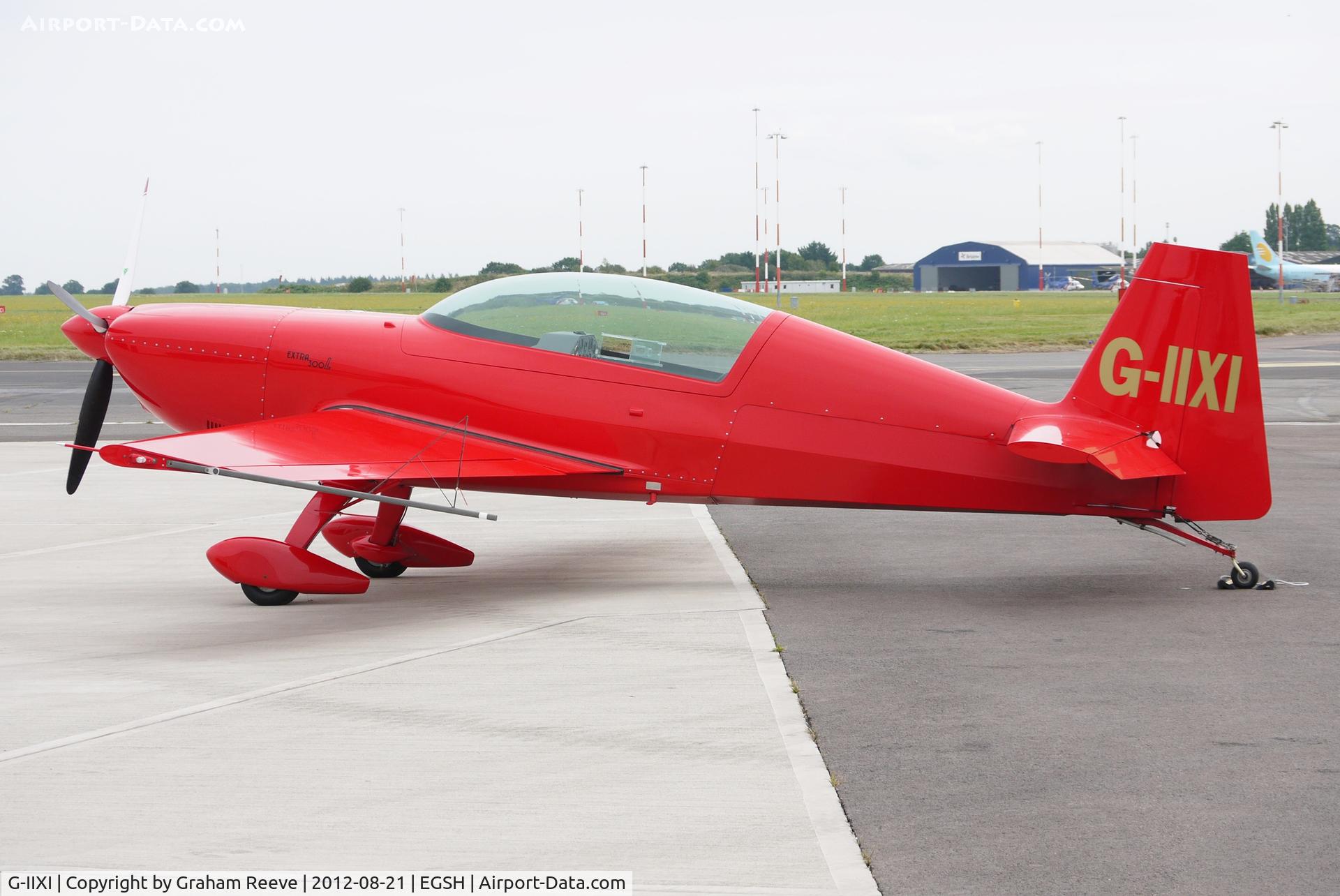 G-IIXI, 2001 Extra EA-300L C/N 134, Parked at Norwich.