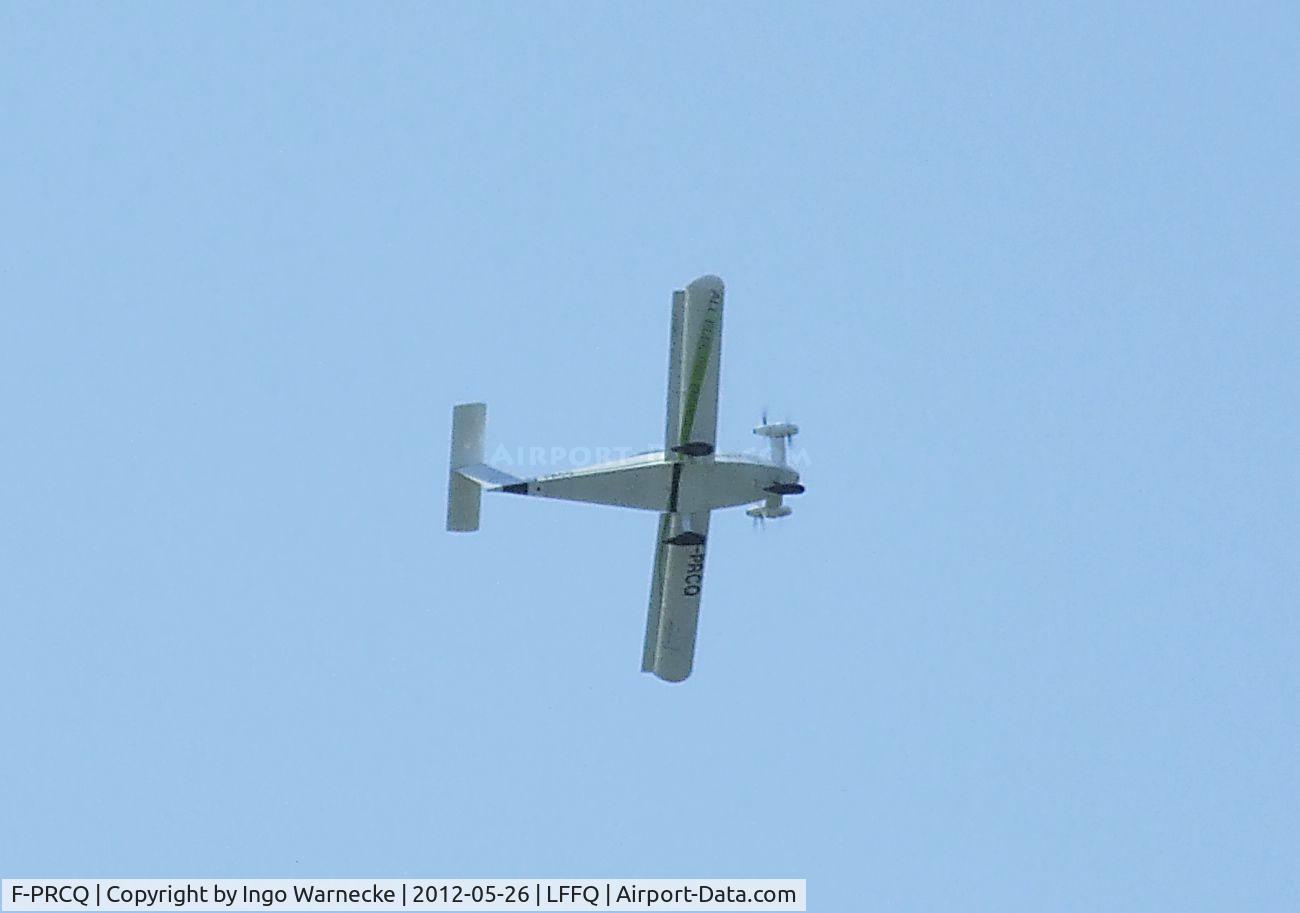 F-PRCQ, Colomban MC-15 Cri-Cri (Cricket) C/N 171, Colomban MC.15 CriCri with 4 electric motors at the Meeting Aerien 2012, La-Ferte-Alais