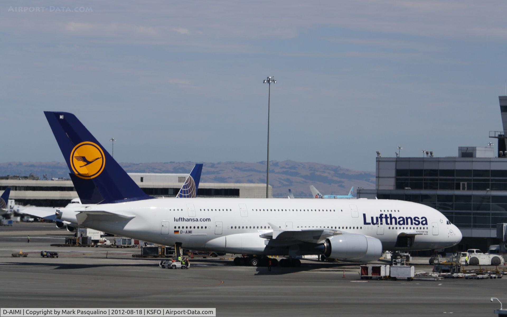 D-AIMI, 2011 Airbus A380-841 C/N 072, Airbus A380